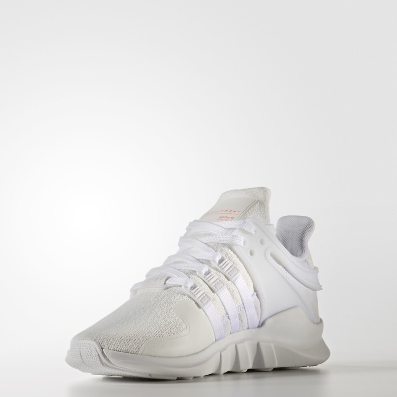 Adidas eqt support sneakers black best sale and cream